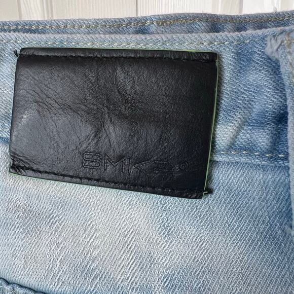 SMOKE RISE for BUCKLE Roxy Blue Stretch Shorts in Light Blue Men's 42 Waist - Picture 8 of 14